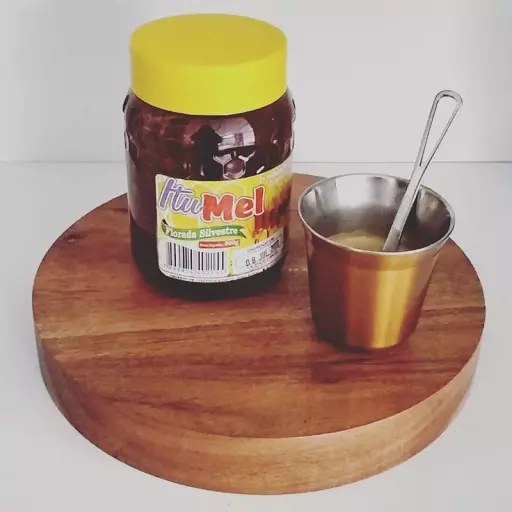 Imagem de um dos nossos clientes utilizando nosso pote decorado